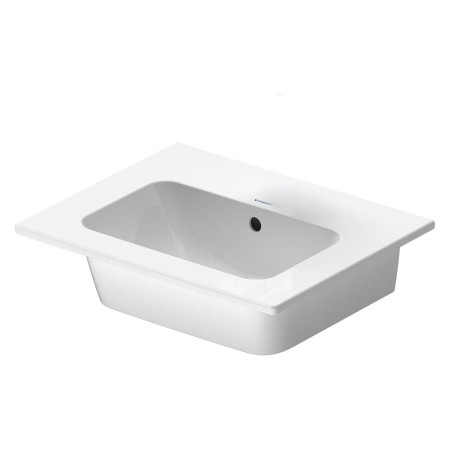 Duravit ME by Starck Möbelwaschtisch 53 cm ohne Hahnloch