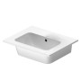 Duravit ME by Starck Möbelwaschtisch 53 cm ohne Hahnloch