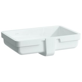LAUFEN Living City Einbauwaschtisch 53,5 cm geschliffen, mit Überlauf, ohne Hahnlochbohrung