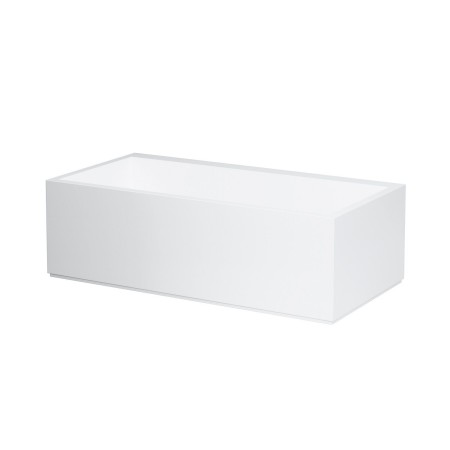LAUFEN Kartell Rechteckbadewanne 170 x 86 cm, freistehend mit Kopfende rechts