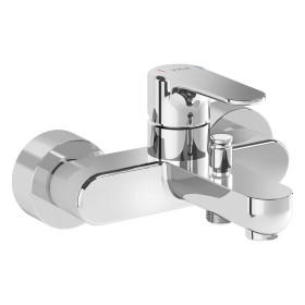 VitrA Root Round Einhebel-Wannenfüll- und Brausearmatur für Aufputz