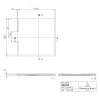 Villeroy & Boch Wallway Duschwanne 100 x 100 x 3 cm