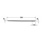 Duravit Starck Slimline Duschwanne Rechteck 160 x 80 cm mit Antislip