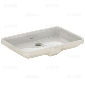 Duravit 2nd floor Unterbauwaschtisch 52,5 cm, ohne Hahnloch, Einbau von unten