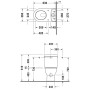 Duravit Darling New Stand-WC Kombination Tiefspüler