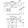 GROHE Essence Waschtisch 60 cm
