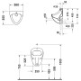 Duravit Urinal Jim , ohne Fliege