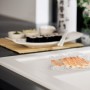 Villeroy & Boch Subway 45 Compact Einbauspüle, Ablaufgarnitur mit Excenterbetätigung, Becken rechts