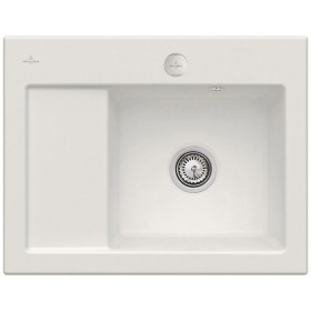 Évier encastrable Villeroy & Boch Subway 45 Compact, bonde avec commande excentrée, cuve à droite