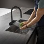hansgrohe Aquno Select M81 Einhebel-Küchenmischer 170, Ausziehbrause, 3jet