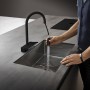 hansgrohe Aquno Select M81 Einhebel-Küchenmischer 170, Ausziehbrause, 3jet
