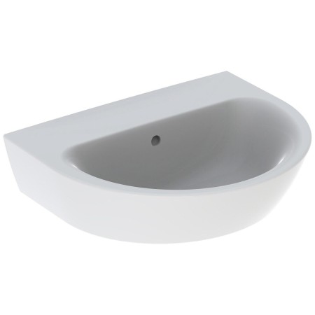 Geberit Renova Waschtisch 55 x 45 cm ohne Hahnloch mit Überlauf