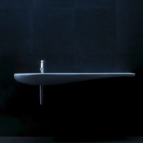 LAUFEN Lavabo Alessi 160 cm avec Trou de Robinet