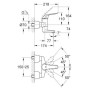 GROHE Euroeco Special Einhand-Waschtischbatterie