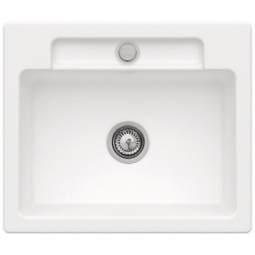 Villeroy & Boch Siluet 60 S Einbauspüle, Ablaufgarnitur mit Handbetätigung