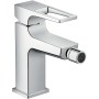 hansgrohe Metropol Einhebel-Bidetmischer mit Bügelgriff und Push-Open Ablaufgarnitur