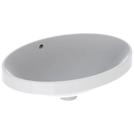 Geberit VariForm Einbauwaschtisch 55 x 40 cm, oval