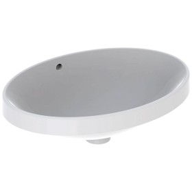 Geberit VariForm Einbauwaschtisch 55 x 40 cm, oval