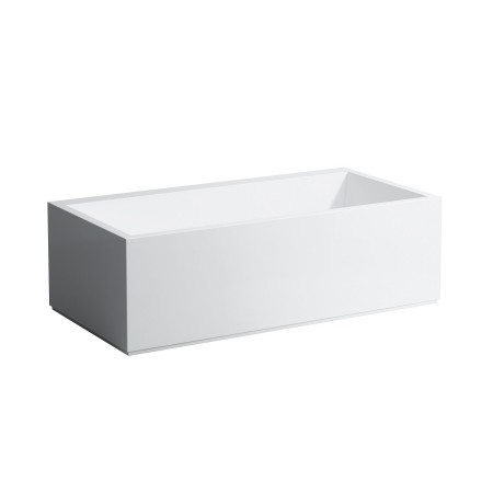 LAUFEN Kartell Rechteckbadewanne 170 x 86 cm, freistehend mit Kopfende links