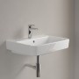 Villeroy & Boch O.novo Aufsatz-Waschtisch 60 x 46 cm mit Überlauf, 1 Hahnloch
