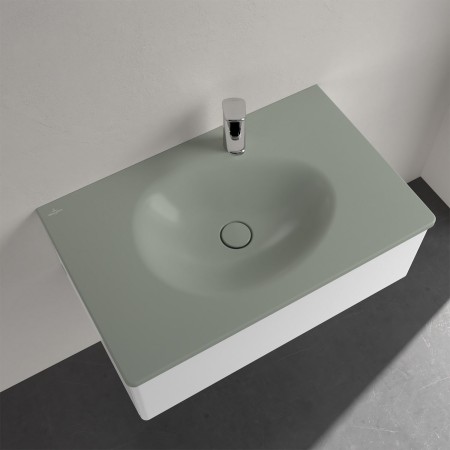 Villeroy & Boch Antao Schrankwaschtisch 80 x 50 cm, mit verdecktem Überlauf