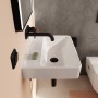 hansgrohe Xanuia Q Handwaschbecken 500/390 ohne Hahnloch und Überlauf, SmartClean