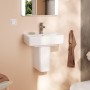 hansgrohe Xanuia Q Halbsäule für Handwaschbecken