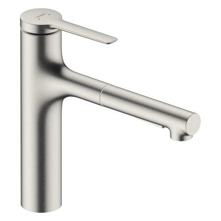 hansgrohe Zesis M33 Einhebel-Küchenarmatur 160 mit Ausziehbrause, 2 Strahlarten, Schlauchbox (sBox)