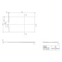 Villeroy & Boch Wallway Duschwanne 150 x 90 x 3 cm
