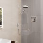hansgrohe Rainfinity Duschset 130 3 Strahlarten mit Duschstange 90 cm, EcoSmart