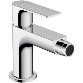 hansgrohe Rebris E Einhebel-Bidetmischer mit Metall Zugstangen-Ablaufgarnitur
