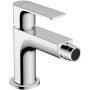 hansgrohe Rebris E Einhebel-Bidetmischer mit Metall Zugstangen-Ablaufgarnitur