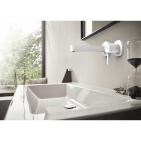 hansgrohe Finoris Einhebel-Waschtischarmatur Unterputz für Wandmontage 16,8 cm