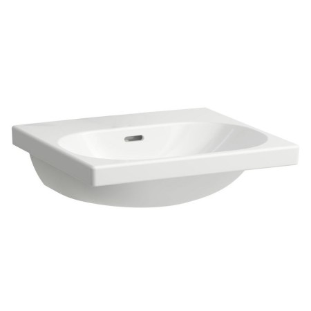 LAUFEN LUA Waschtisch 50 x 46 cm ohne Hahnloch, mit Überlauf