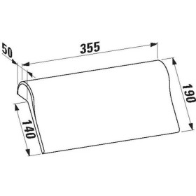 LAUFEN Gel-Kopfpolster für Badewanne