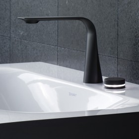 Rubinetto elettronico a 2 fori Duravit D.1e M con alimentatore integrato