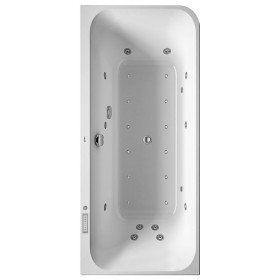 Duravit Happy D.2 Plus Whirlwanne 180 x 80 cm Ecke links, mit Combi-System E