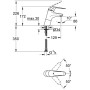 GROHE Euroeco Special Einhand-Waschtisch-Batterie grande