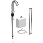 Geberit Piave Waschtischarmatur, Standmontage, Netzbetrieb, mit AP-Funktionsbox