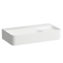 LAUFEN Val Aufsatzwaschtisch Compact 60 x 31,5 cm, ohne Hahnloch, mit Überlauf