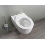 Geberit Renova Comfort WC Sitzring, barrierefrei, Befestigung von oben
