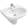 Villeroy & Boch O.novo Waschtisch 55 x 45 cm mit Überlauf, 1 Hahnloch