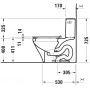 Duravit DuraStyle WC-Sitz, ohne Absenkautomatik