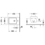 Duravit Vero Air Wand-Bidet mit 1 Hahnloch 37 x 57 cm