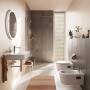 hansgrohe EluPura Original S Wand Bidet 540 mit Hahnloch und Überlauf, SmartClean