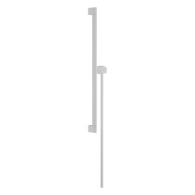 hansgrohe Unica S Puro Brausenstange 65 cm mit Easy Slide Duschkopfhalter und Duschschlauch 160 cm