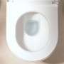 hansgrohe EluPura Original S Stand WC Set 640 mit horizontalem Abgang AquaChannel Flush mit aufgesetzten Spülkasten und WC-Sitz