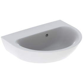 Geberit Renova Handwaschbecken 50 x 40 cm ohne Hahnloch mit Überlauf