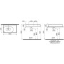 VitrA Equal Waschtisch asymmetrisch