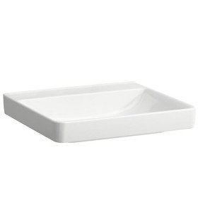 LAUFEN PRO LIBERTY Waschtisch ohne Hahnloch und Überlauf 60 x 55 cm